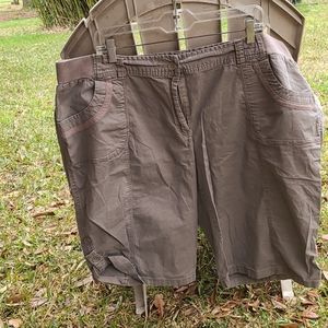 Cato Army Green Shorts